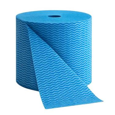 Imagem de Pano Multiuso Tipo Perfex Limpeza 20x40cm 600 Unidades Medix -, Azul