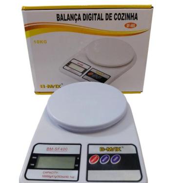 Imagem de Balança digital display com led para cozinha 10 kg bmax bmsf400 - Toma