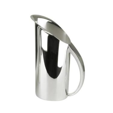 Imagem de Jarra Oval para Água Saint James Infinity em Prata, 1,3 Litro, Luxo e 