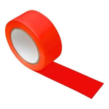 Imagem de Fita Demarcação De Solo Chão Piso 48mm X 30m Várias Cores Adesiva Limi