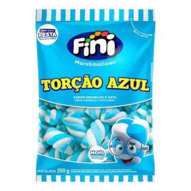 Imagem de Marshmallow Fini Torção Azul 250g