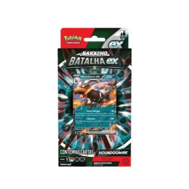 Imagem de Pokémon: Baralho de Batalha Ex Houndoom - Copag