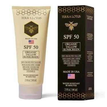 Imagem de Protetor Solar Terra Lotus FPS 50 com Sebo Orgânico 148 ml