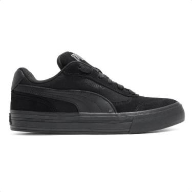 Imagem de Tênis Puma CC Park Vulc Unissex, 42, Preto, Preto