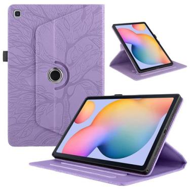 Imagem de Capa para tablet TIPOYOROO Galaxy Tab S6 Lite 10,4" giratória 360