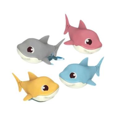 Imagem de Brinquedo Aquático Baby Shark De Corda Para Praia E Banho, Desenho Ani