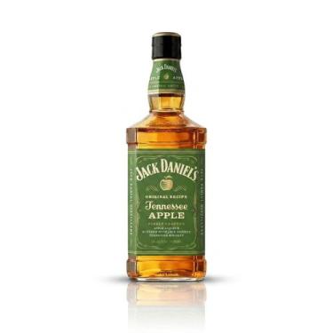 Imagem de Whiskey Jack Daniels Apple 1 Litro Licor de Maçã Verde Importado Para 