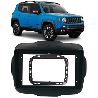 Imagem de Moldura De Painel 2 Din 9" Polegadas Renegade 2015 á 2022