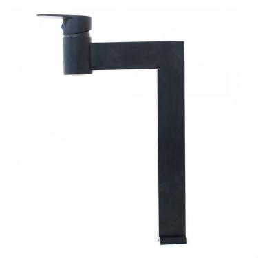 Imagem de Torneira Monocomando Bica Alta de Bancada Lavatório Black