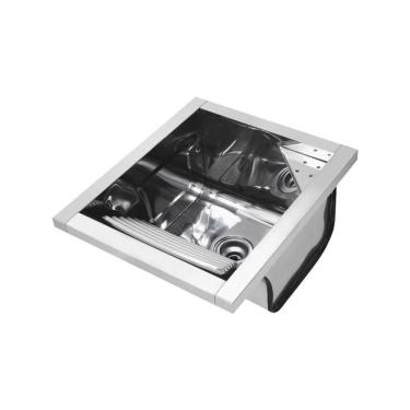 Imagem de Tanque de Sobrepor Docol Reto 44x51 017048CH Inox Alto Brilho