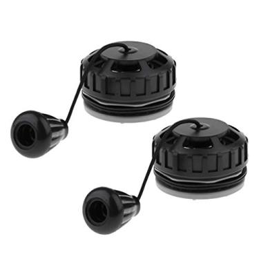 Imagem de menolana Pacote com 2 sobressalentes de válvula de pressão durável para equipamento de engrenagem BCD mergulho autônomo - preto