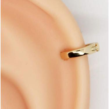 Imagem de Piercing Argola Clicker Lisa 6mm (Folheada a Ouro)