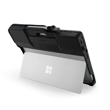 Imagem de Kensington Blackbelt Rugged Case with Integrated Mobile Dock for Surface Pro 8, 60W Charging, Dual Display via HDMI and USB-C Ports, Micro SD Card Reader, Military Drop Tested Case (K99071WW)