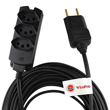 Imagem de Extensão Elétrica 3 Metros 3T 20A PP 2x2,50mm² WirePro