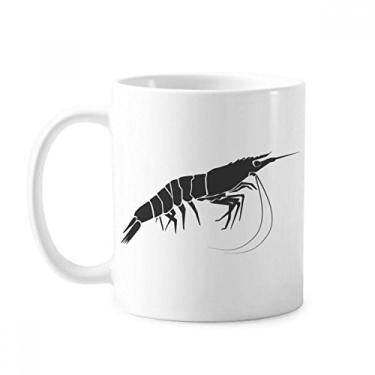 Imagem de Caneca Discover World Camarão Marine Organism Cerâmica Café Porcelana Utensílios de Mesa