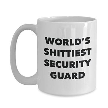 Imagem de Caneca de café de guarda de segurança – O guarda de segurança mais do mundo – Presentes para guarda de segurança – Ideia divertida de