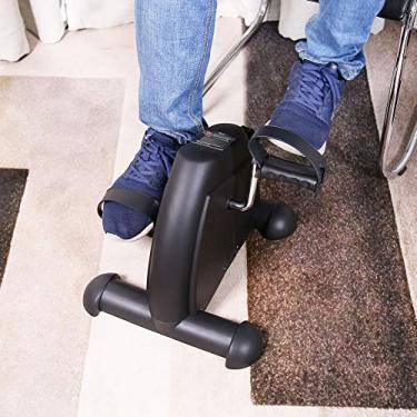 Imagem de Treinador de perna de braço, visor de LED, mini bicicleta ergométrica, portátil, multifuncional para pacientes idosos