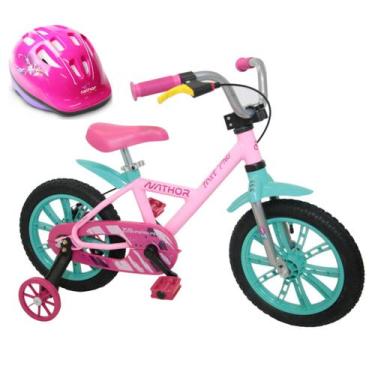 Imagem de Bicicleta Infantil De Alumínio Aro 14 De 4 A 6 Anos Feminina Firstpro