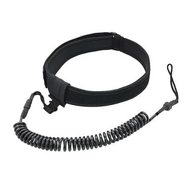 Imagem de Colaxi Trela de prancha de surf, cinto de perna, trela de segurança ajustável, confortável para longboard, surf, caiaque, stand up paddleboards, shortboard