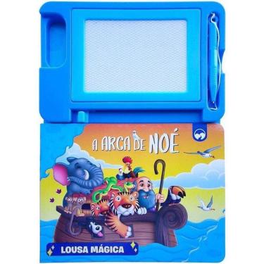 Imagem de Livro Brinquedo Ilustrado A Arca De Noe Com Lousa Mágica