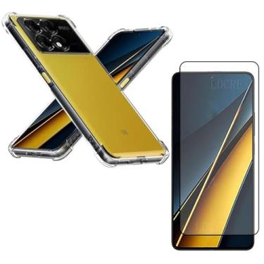 Imagem de Capa Case Capinha e Película 3D 9D Protetora P/Poco X6 Pro - Phone Palace