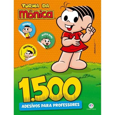 Imagem de 1500 Adesivos Para Professores - Turma Da Monica