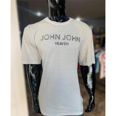 Imagem de Camiseta John John Masculina Rx Embroidery Heaven-Masculino