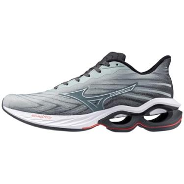 Imagem de Mizuno Wave Creation 25 masculino, Névoa cinza/branco, 40