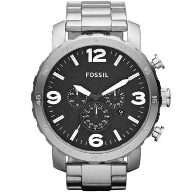 Imagem de Relógio Masculino Fossil Analógico Nate - JR1353/1PN Prata