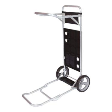 Imagem de Carrinho De Praia C/ Avanço De Cadeira E Caixa Térmica 