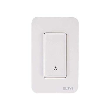 Imagem de Interruptor Inteligente Wi-Fi Elsys, EPGG22, 1 Tecla - Compatível com Alexa