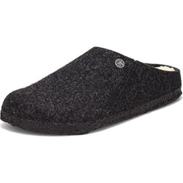 Imagem de Birkenstock Pantufas masculinas Zermatt, antracite, cinza, 38 M EUA