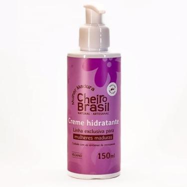 Imagem de Creme Hidratante Corporal Cheiro Brasil para Mulheres Maduras, 150ml, Vegano
