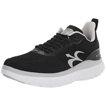 Imagem de Gravity Defenyer G-Defy XLR8 Run - VersoCloud T nis de corrida masculino com absor o de choque e desempenho de longa dist ncia, Black, Silver, 9.5