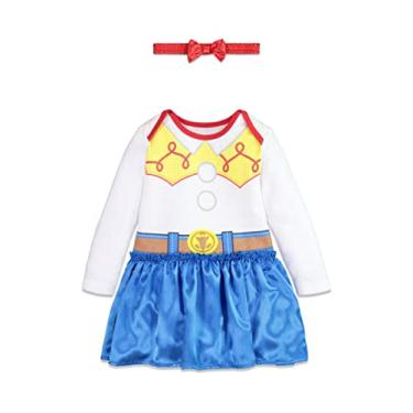 Imagem de Disney Pixar Toy Story Jessie Halloween Infant Baby Girls Cosplay Dress and Headband 12 Months