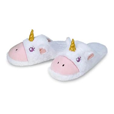 Imagem de Pantufa Chinelo de Unicórnio Importway Tamanho 36/37 IWPUBR3637
