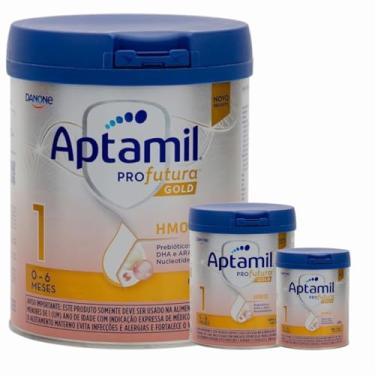 Imagem de 3 Latas - - Fórmula infantil em pó PROFUTURA GOLD 1 -Danone 800 g