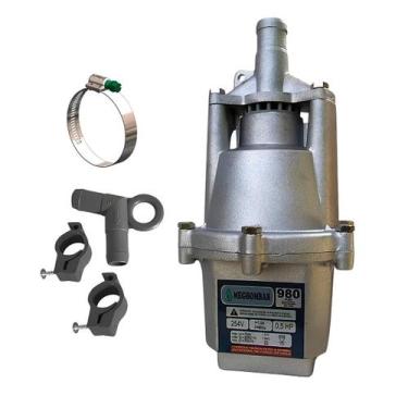 Imagem de Bomba sapo submersa meg 980 plus c/01 abraçadeira inox padrão suprens 