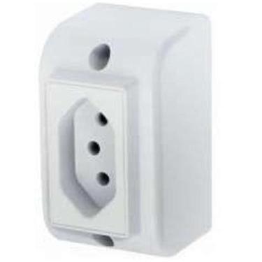 Imagem de Tomada Sobrepor 2p + T 10a / 250v Fame