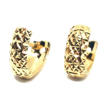 Imagem de Brinco de ouro 18k Diamantado - Elegancy Joias