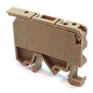 Imagem de Borne Porta Fusível Com LED 24VCC MAB1-F-24V - METALTEX