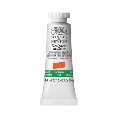 Imagem de Tinta Guache Designers 14ml Sr4 Winsor & Newton Escolha a Cor, CADMIUM