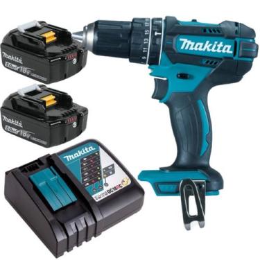 Imagem de Furadeira Parafusadeira 2 Baterias 18v 5ah Dhp482 Makita C/ Carreg Rap