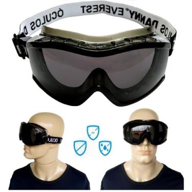 Imagem de  Oculos Proteçao Epi Ca Segurança Ampla Visão antiembaçante anti risco