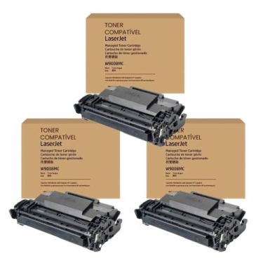 Imagem de 03 Toner Compatível E50145dn E52645dn W9008mc W9008 9008 - Digital Qua