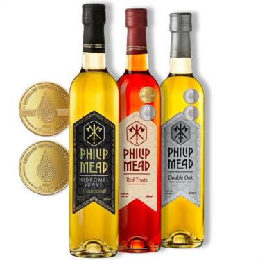 Imagem de Hidromel Philip Mead 500ml - Pack com 3 Garrafas - Escolha já o Seu!, 