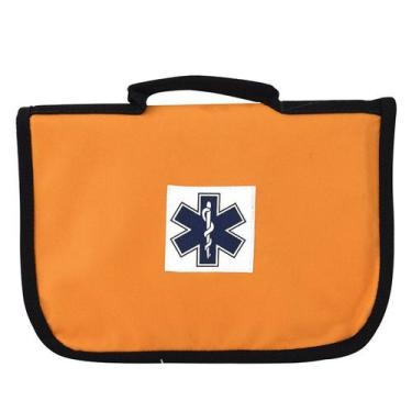 Imagem de Estojo para Psicotrópicos Laranja - Centercor Hospitalar