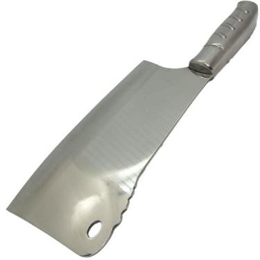 Imagem de Cutelo Profissional em Aço Inox Machadinha Açougueiro 30cm - 3MAJ