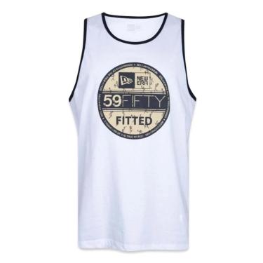 Imagem de Regata New Era Old Era Sticker Branca-Masculino