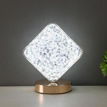 Imagem de Luminária De Mesa 3 Intensidades De Cores Acende Com Toque ABAJUR LOSA